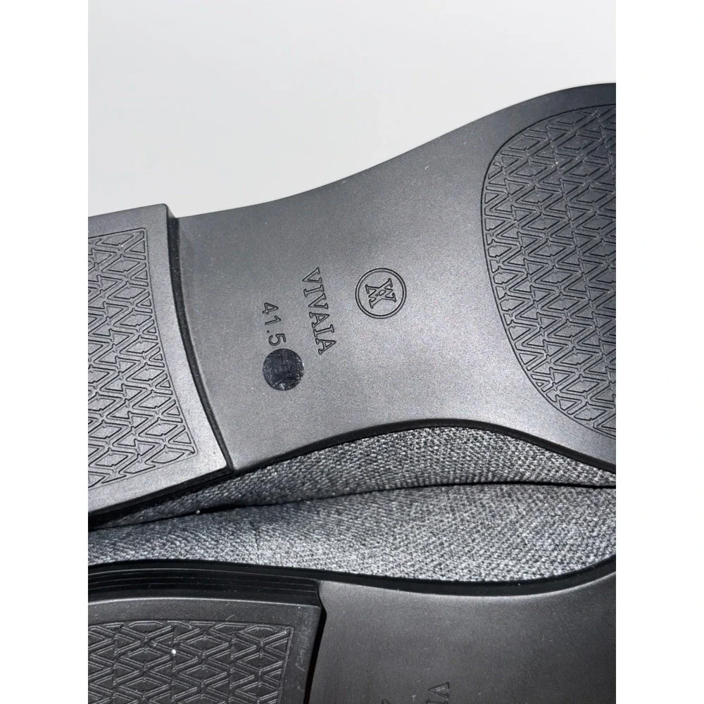VIVAIA Water-Repellent Square-Toe Ankle Boots‎ Gray Everyday EU/41.5W US/10W